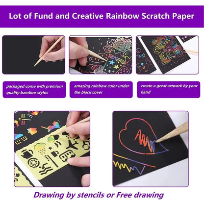 Rainbow Doodle Magic Pad